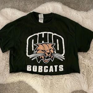 OU Ohio University Crop Top